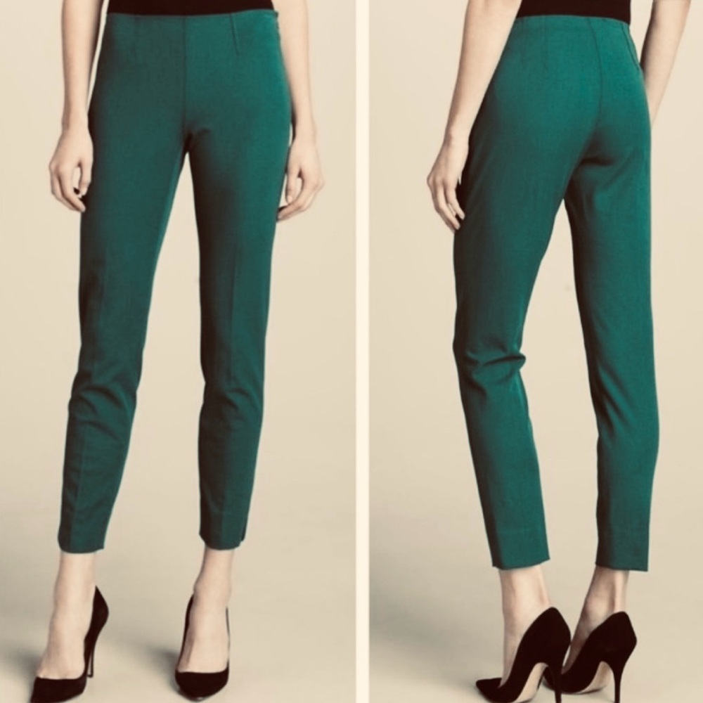 Theory Side Zip Flat Front Pants 6